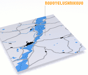 3d view of Novoye Lushnikovo