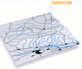 3d view of Turkestan
