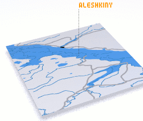 3d view of Alëshkiny