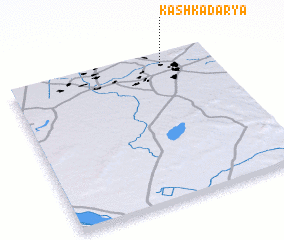 3d view of Kashkadar\