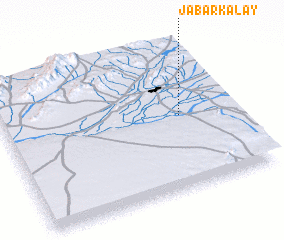 3d view of Jabār Kalay