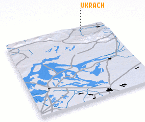 3d view of Ukrach