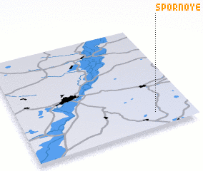 3d view of Spornoye