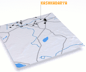 3d view of Kashkadarʼya