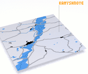 3d view of Kamyshnoye