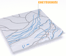 3d view of Kheyrū Khūnī