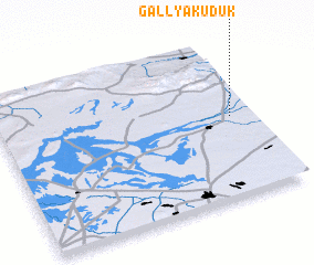 3d view of Gallyakuduk