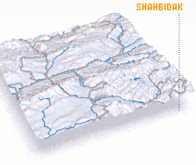 3d view of Shāh Bīdak