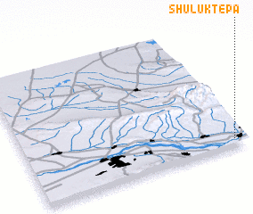 3d view of Shuluk-Tepa