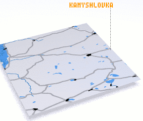 3d view of Kamyshlovka