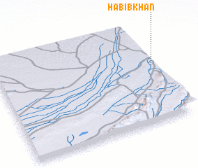 3d view of Habīb Khān