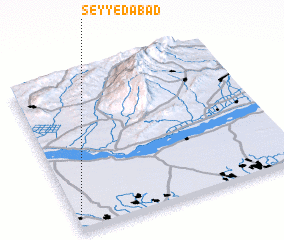 3d view of Seyyedābād