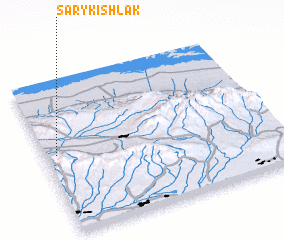 3d view of Sary-Kishlak