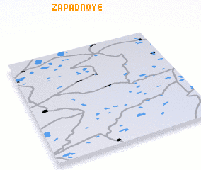 3d view of Zapadnoye