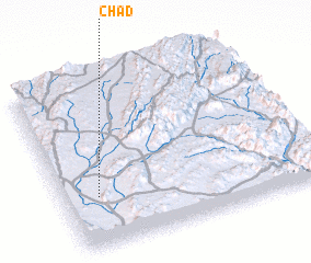 3d view of Chad