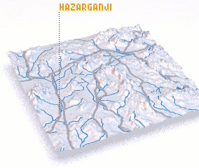 3d view of Hazārganji