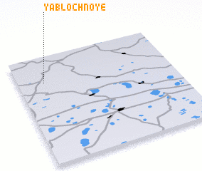 3d view of Yablochnoye