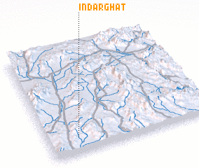 3d view of Indar Ghat