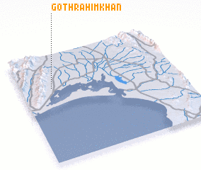 3d view of Goth Rahim Khan