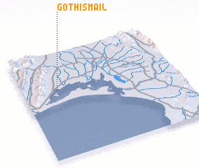 3d view of Goth Ismāil