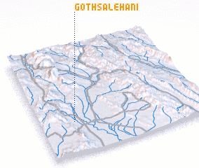 3d view of Goth Sālehāni