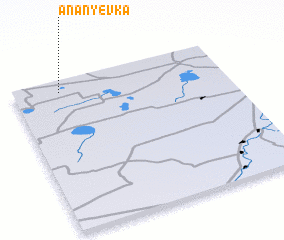 3d view of Ananʼyevka