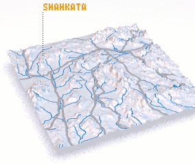3d view of Shāh Kata