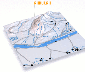 3d view of Ak-Bulak