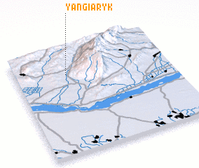 3d view of Yangiaryk