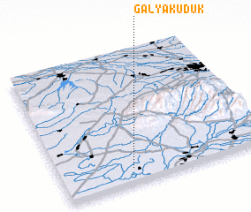 3d view of Galya-Kuduk