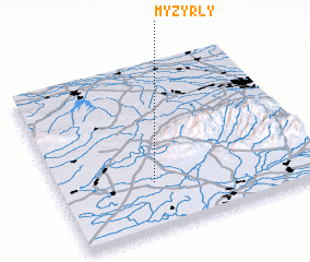 3d view of Myzyrly