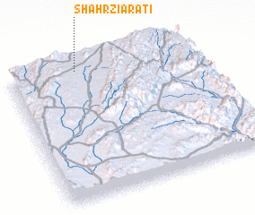 3d view of Shahr Ziārati