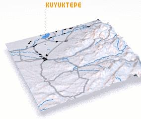 3d view of Kuyuk Tepe