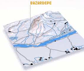 3d view of Bazardepe