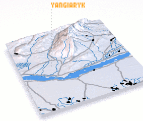 3d view of Yangi-Aryk