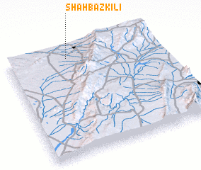 3d view of Shāhbāz Kili