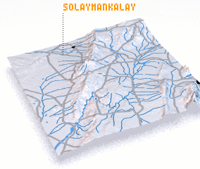 3d view of Solaymān Kalay