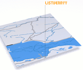 3d view of Listvennyy