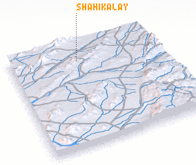 3d view of Shāhī Kalay