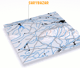 3d view of Sarybazar