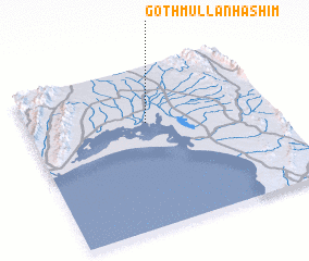 3d view of Goth Mullān Hāshim