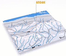 3d view of Andak