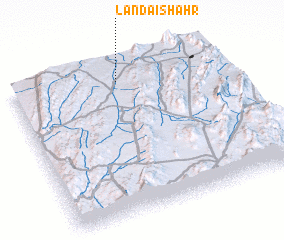 3d view of Landai Shahr