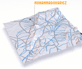 3d view of Muhammado Kārez