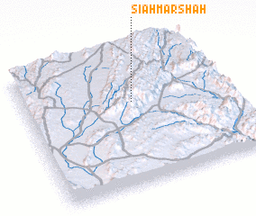 3d view of Siāhmār Shāh