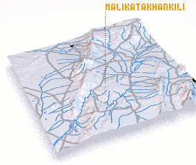 3d view of Malik Ata Khān Kili