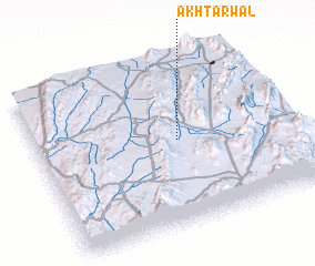 3d view of Akhtarwāl