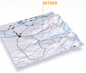 3d view of Ak-Tash