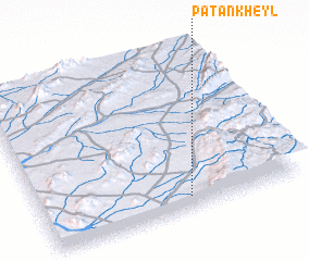 3d view of Paṯān Kheyl