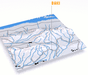 3d view of Baki